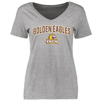 Women's Ash Tennessee Tech Golden Eagles Proud Mascot T-Shirt