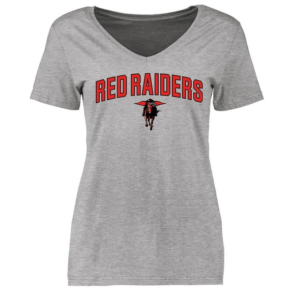 Women's Ash Texas Tech Red Raiders Proud Mascot T-Shirt