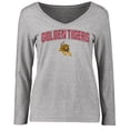 thumbnail image 1 of Women's Ash Tuskegee Golden Tigers Proud Mascot Long Sleeve T-Shirt, 1 of 2