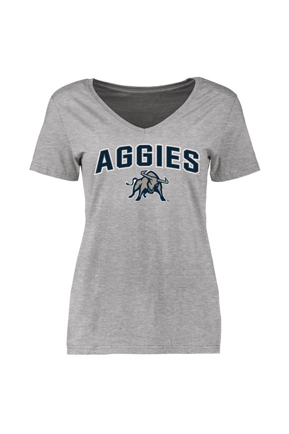 Women's Ash Utah State Aggies Proud Mascot T-Shirt