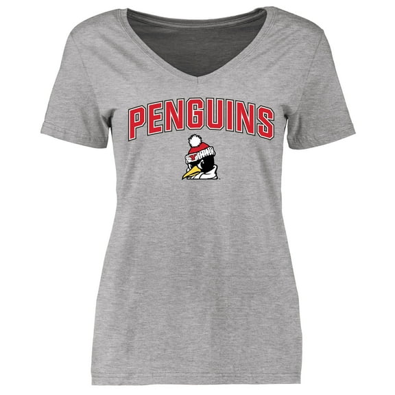Women's Ash Youngstown State Penguins Proud Mascot T-Shirt