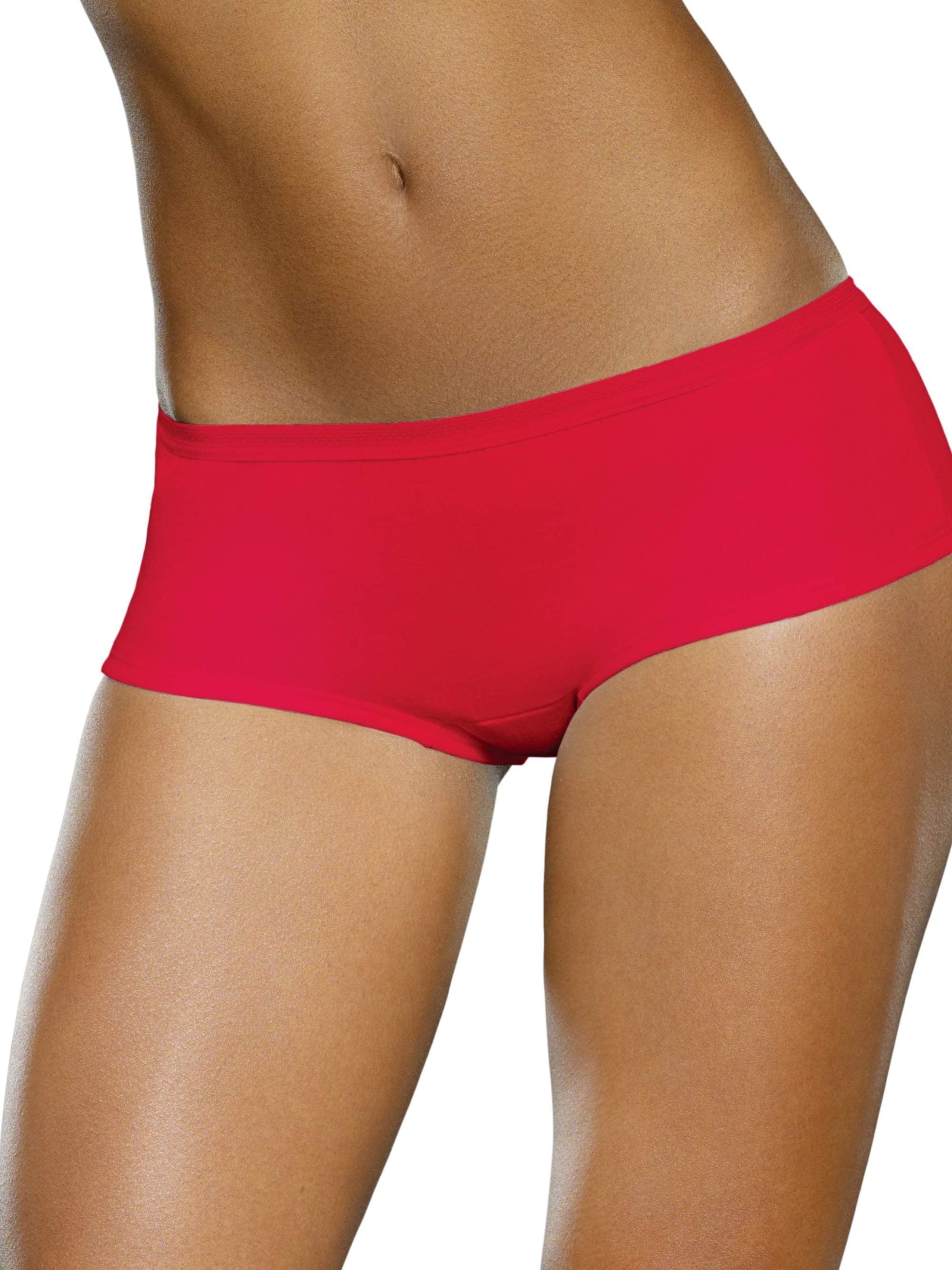 Hanes Women's Underwear Pack, ComfortFlex Fit Panties, Seamless Underwear,  6-Pac