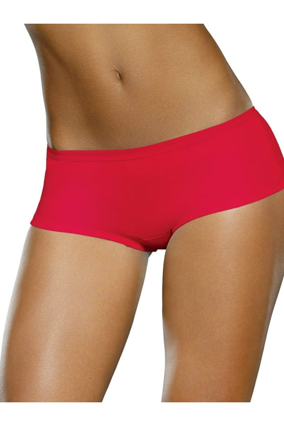 Women's Assorted Cotton Boyshort Panties, 6 Pack