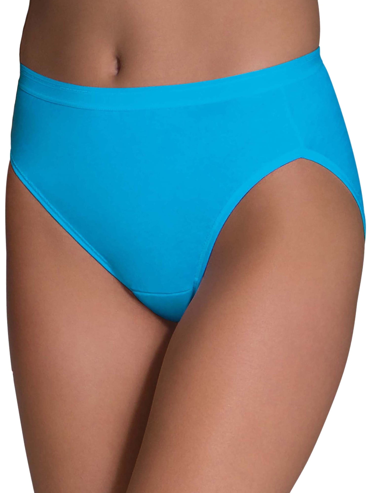 Best Fitting Panty Women's Seamless Hi-Cut Panties, 6-Pack 