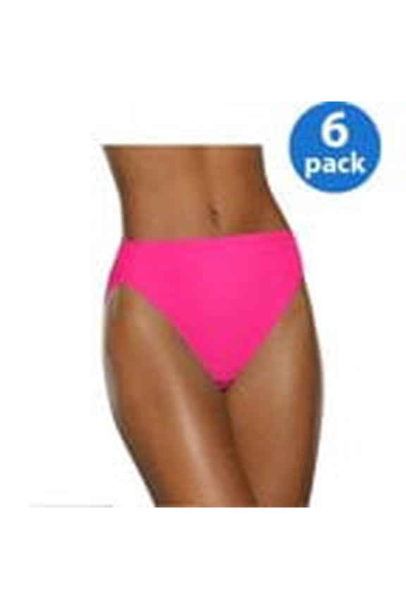 Women's Assorted Microfiber Hi-Cut, 6 Pack