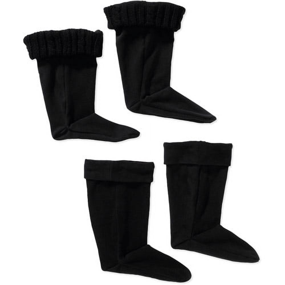 Women's Assorted Rain Boot Liner, 2Pack