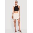 thumbnail image 1 of Women's Asymmetrical Ruffle Tiered Mini Skirt, 1 of 4