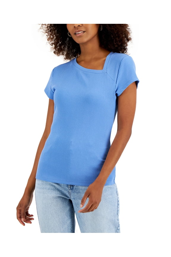 Women's Asymmetrical T-Shirt Ebb And Flow L
