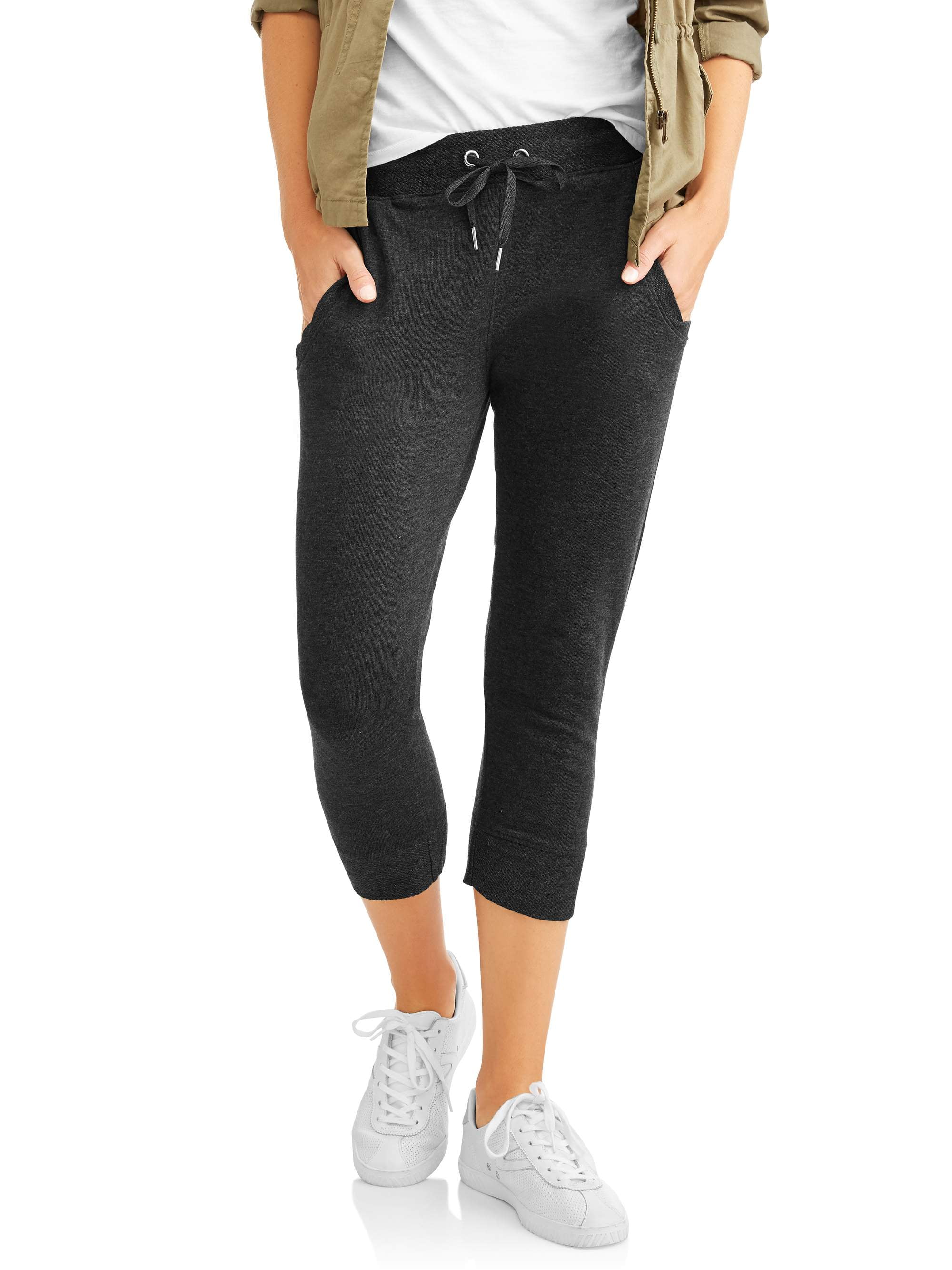 Women's Athleisure Essential French Terry Capri Jogger Pant