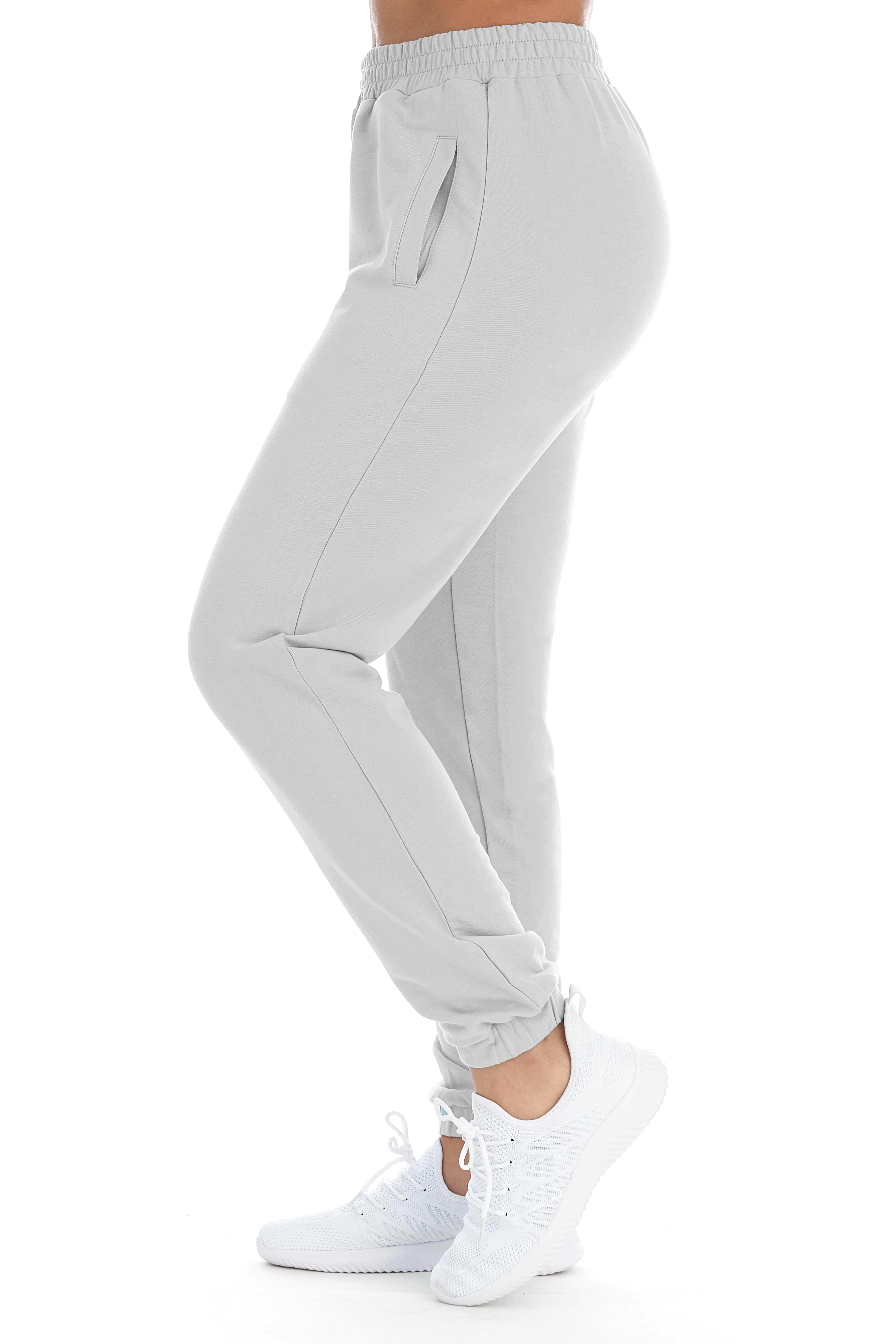Women's Athleisure Fleece Jogger Sweatpants With Pockets