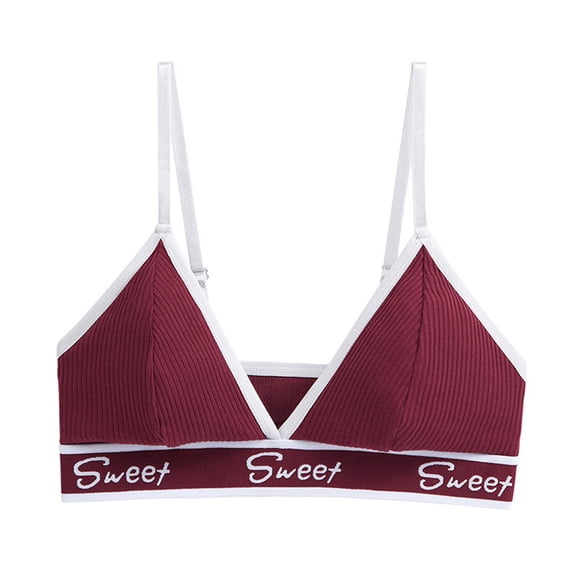 Women's Athletic Lightly Lined Triangle Bralette plus Size Maternity Underwear over The Belly 3x Woman Underwear Womens Underwear Womens Panties Pack No Show Seamless Panties for Women No Show Women's