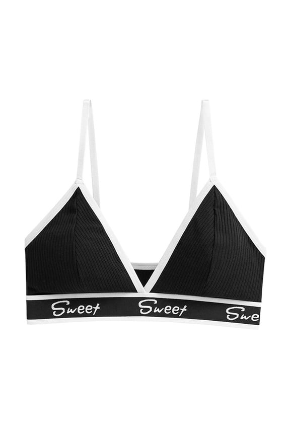 Women's Athletic Lightly Lined Triangle Bralette