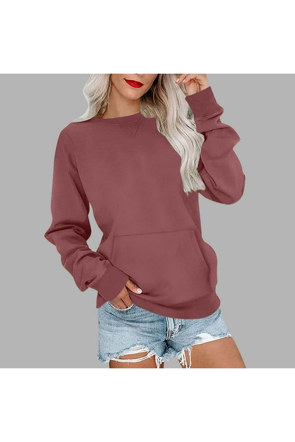 Women's Athletic Pullover Hoodie Lightweight Long Sleeve Fall Activewear​​