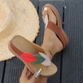 thumbnail image 1 of Women's Athletic Sandals Open Toe Hiking Outdoor Fashion Casual Versatile Color Matching Thick Bottom Spring And Summer Style Fashionable Wedge Heel Beach Sandals, 1 of 6