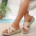 thumbnail image 1 of Women's Athletic Sandals Open Toe Hiking Outdoor Fashion Casual Wrap-Around Open-Toe Breathable Spring And Summer Hollow Thick-Soled Sandals, 1 of 7