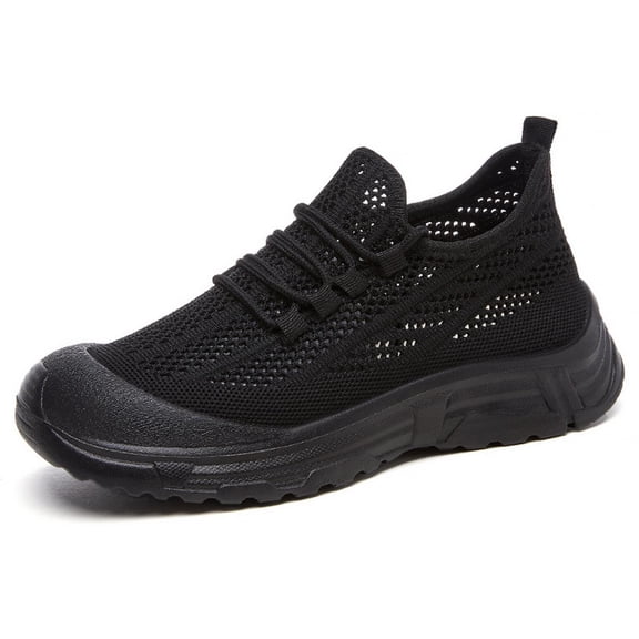 Women's Athletic Shoes for Light Gym & Fitness Classes Women's Casual On Shoes Breathable Comfortable Flat Loafers For Daily Walking Outdoor Leisure With Elastic Closure Lightweight Design