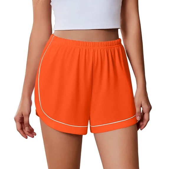 Women's Athletic Shorts High Waisted Put On Strech Bermuda Shorts Knee Length Quick-Dry Baggy Shorts Striped Print Joggers Shorts Comfort Casual Sweatpant Sporty Workout Gym Shorts