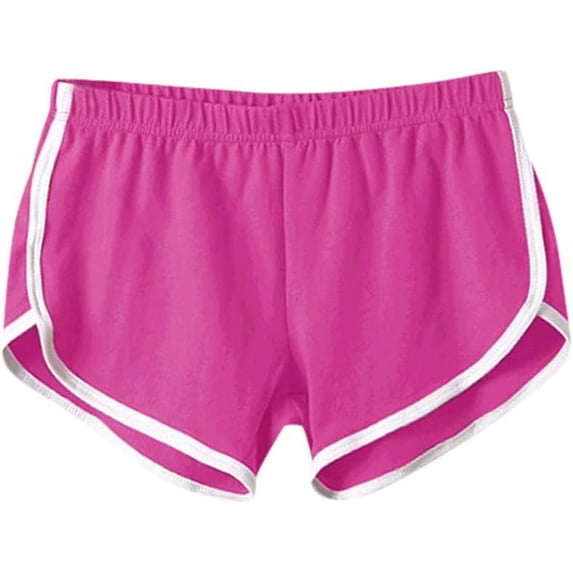 Women's Athletic Shorts High Waisted Running Shorts Pocket Sporty Short Gym Elastic Workout Shorts Trendy 2024