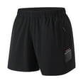 thumbnail image 1 of Women's Athletic Shorts with Pockets Lightweight Running Gym Workout Shorts Hiking Sport Solid Color Shorts Thin Casual Loose Home Pants Plus Size, 1 of 3