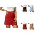 thumbnail image 1 of Women's Athletic Skirt, Lightweight Stretchy Comfortable, High Waist with 4 Pockets for Running Tennis Golf Workout Casual, 1 of 6