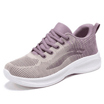 Women's Athletic Sneakers - Lightweight Walking Running Shoes for Gym Workout Tennis Training Comfortable Sport Shoes