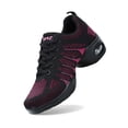 thumbnail image 1 of Women's Athletic Sneakers - Sports Jazz Shoes for Dance Training and Fitness with Air Cushion Design, 1 of 9