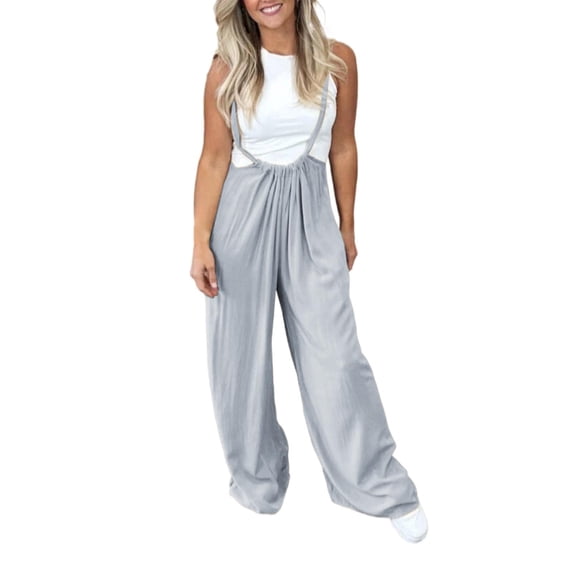 Women's Athletic Sweatpants for Women Casual Sports plus Women Business Home Solid Color Loose Suspenders Tall Womens Pants Pants Ladies Pants Yoga Pants Womens Wide Leg Sweatpants