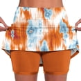 thumbnail image 1 of Women's Athletic Tennis Skorts with Pockets Built-in Shorts Golf Active Skirts Shorts for Sports Running Yoga Gym Training Pants, 1 of 5