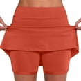 thumbnail image 1 of Women's Athletic Tennis Skorts with Pockets Built-in Shorts Summer Golf Active Skirts for Sports Running Gym Training Yoga, 1 of 5