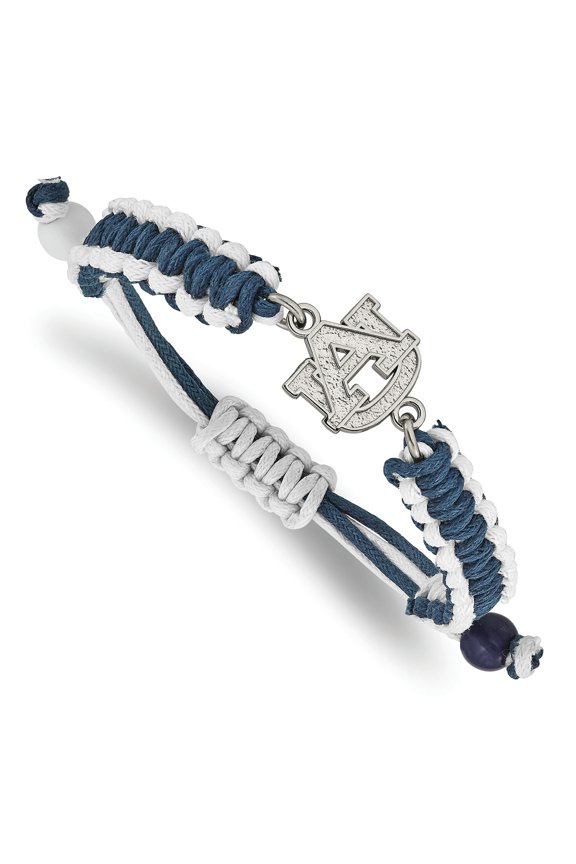 Women's Auburn Tigers Stainless Steel Color Bracelet