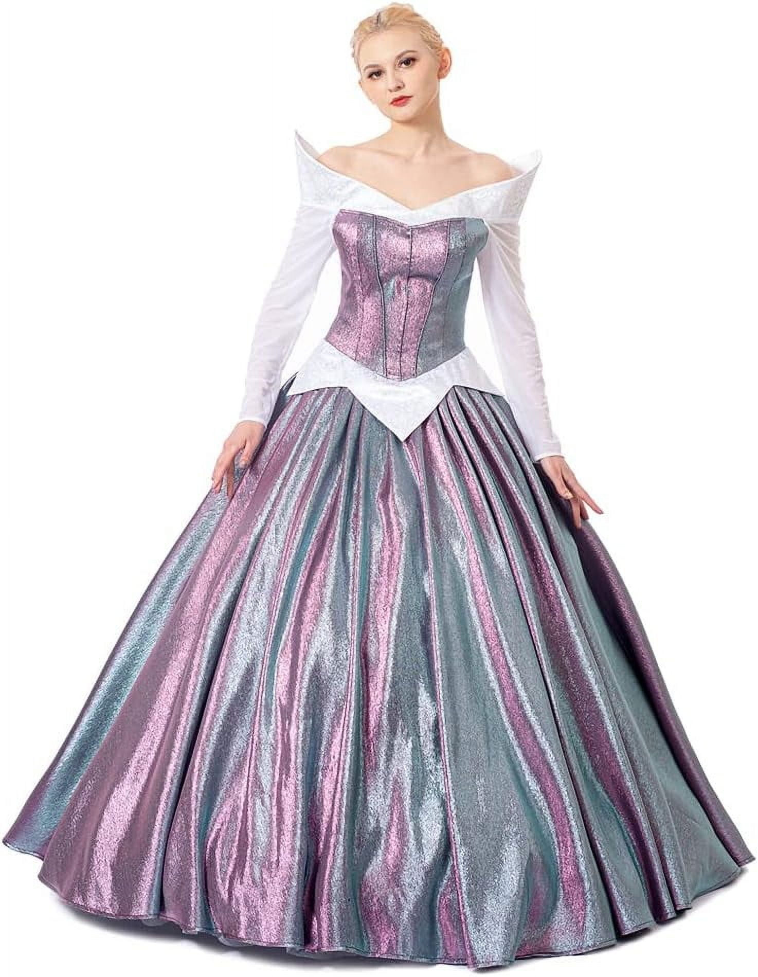 Women's Aurora Color Changing Dress Luxury Princess Off Shoulder ...