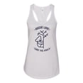 thumbnail image 1 of Women's Aussie Love Save the Koala Racerback Tank Top-White-xs, 1 of 4
