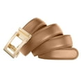 thumbnail image 1 of Women's Automatic Leather Belt with Easy-Click Alloy Buckle, Versatile Double-Sided Design for Casual to Formal Wear, 1 of 8