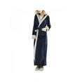 thumbnail image 1 of Women's Autumn And Winter Fashion Pajamas Beauty Salon Bathrobe Thick Section Plus Long Velvet Robe Flannel, 1 of 6