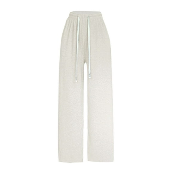 Women's Autumn And Winter High Waisted Slouchy Wide Leg Pants Loose Straight Leg Casual Pants