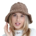 thumbnail image 1 of Women's Autumn And Winter Woolen Pot Hat Fashion And Cute Knitted Warm And Cold Fisherman Hat, 1 of 9