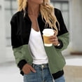thumbnail image 1 of Women's Autumn And Winter Casual Fashion Printed Zippered Long Sleeved Jacket Coat (3) Casual Dress Jackets for Women Casual Warm Jackets for Women Winter Coats for Women Fashion Dress And Jacket for, 1 of 4