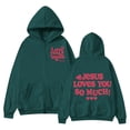 thumbnail image 1 of Women's Autumn And Winter Letter Printed Zipper Pocket Drawstring Long Sleeved Hooded Jacket Womens Workout Jacket Womens Women's Jackets & Coats Women Fall Jacket Womens Fall Coats And Jackets Fitted, 1 of 6