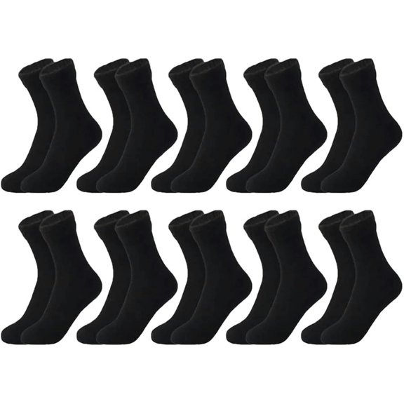 Women's Autumn Winter Socks, Thick Plush Wool-Like Boot Socks for Snow, Skiing, Outdoor Sports, and Home Comfort