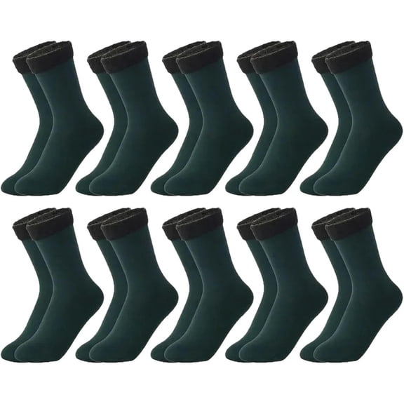 Women's Autumn Winter Socks, Thick Plush Wool-Like Boot Socks for Snow, Skiing, Outdoor Sports, and Home Comfort