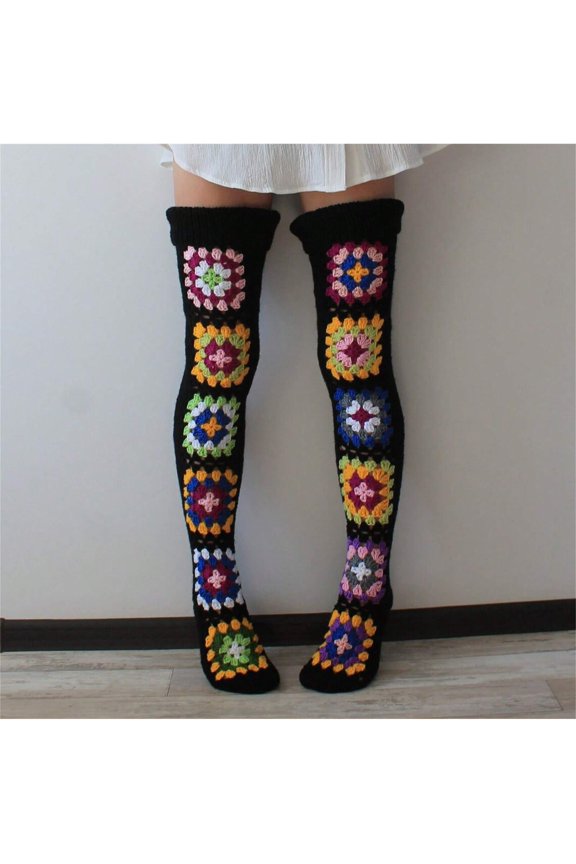 Women's Autumn Winter Thigh Socks Extra Long Crochet Knit Stockings Over Knee Socks Party Attire Date Outfits Fashion Accessories