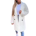 thumbnail image 1 of Women's Autumn Winter Trench Style Jacket Casual Fashion Outerwear Coat for Ladies Daily Wear, 1 of 5