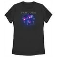 thumbnail image 1 of Women's Avatar Pandora Panopyra and Woodsprites Diagram  Graphic Tee Black 2X Large, 1 of 4
