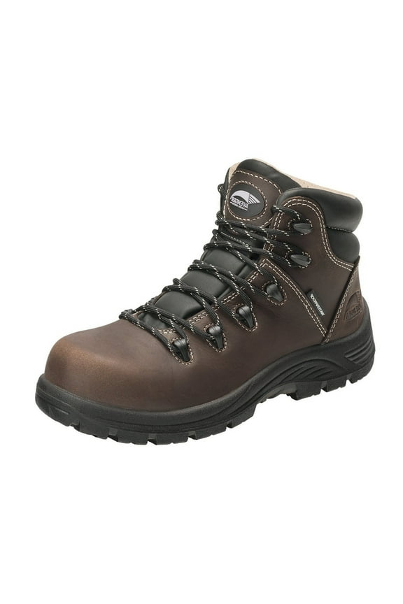 Work Boots Wedge - Men's Boots - Carbon Nano-Fiber Toe - IC|EH|SR - Brown/Black/Tan -Size: 16 - D - (Regular)