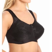 Womens Aviana 2353 Floral Soft Cup Bra Black 50G