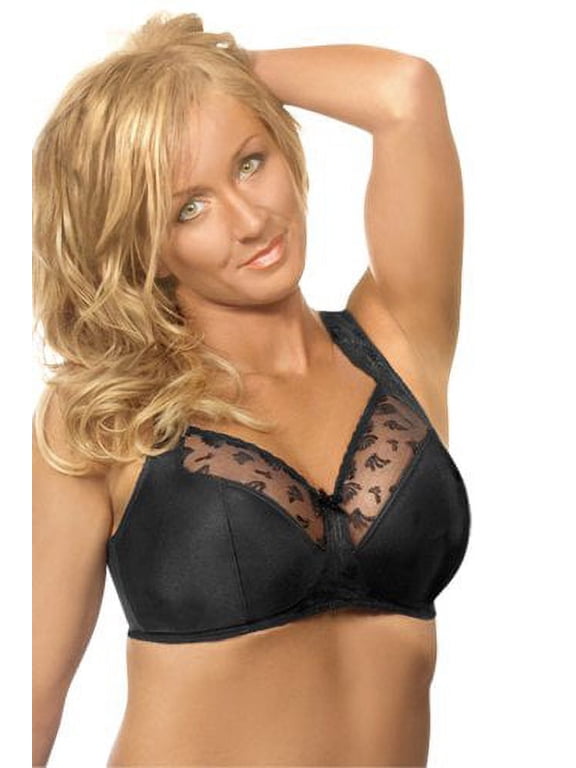 Women's Aviana 2357 Softcup Minimizer Bra (Black 34M)