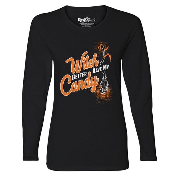 Women's Awesome Halloween Long Sleeve Shirt Size (S-2XL)