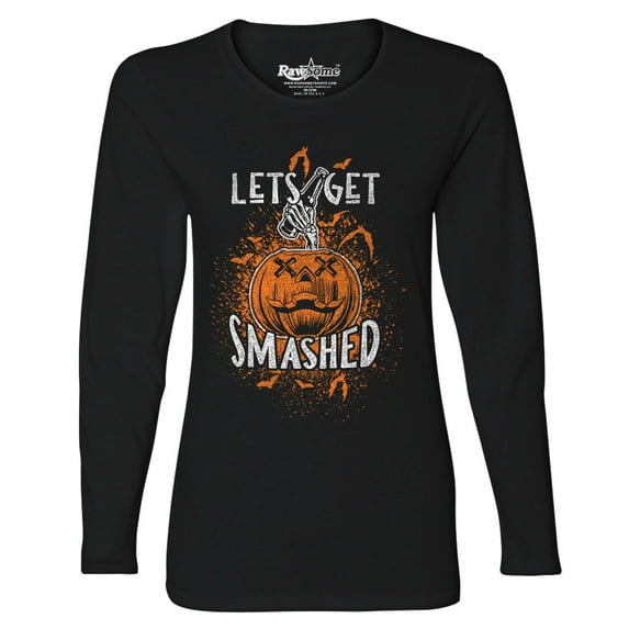 Women's Awesome Halloween Long Sleeve Shirt Size (S-2XL)