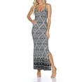 thumbnail image 1 of White Mark Women's Sleeveless Nila Bodycon Maxi Dress, 1 of 5