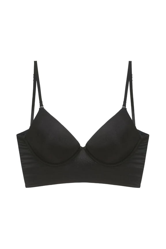 Women's Backless Lift Soft Wire Ring Bra for Large Support and Comfortable Fit